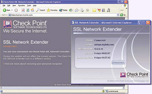 checkpoint ssl network extender download